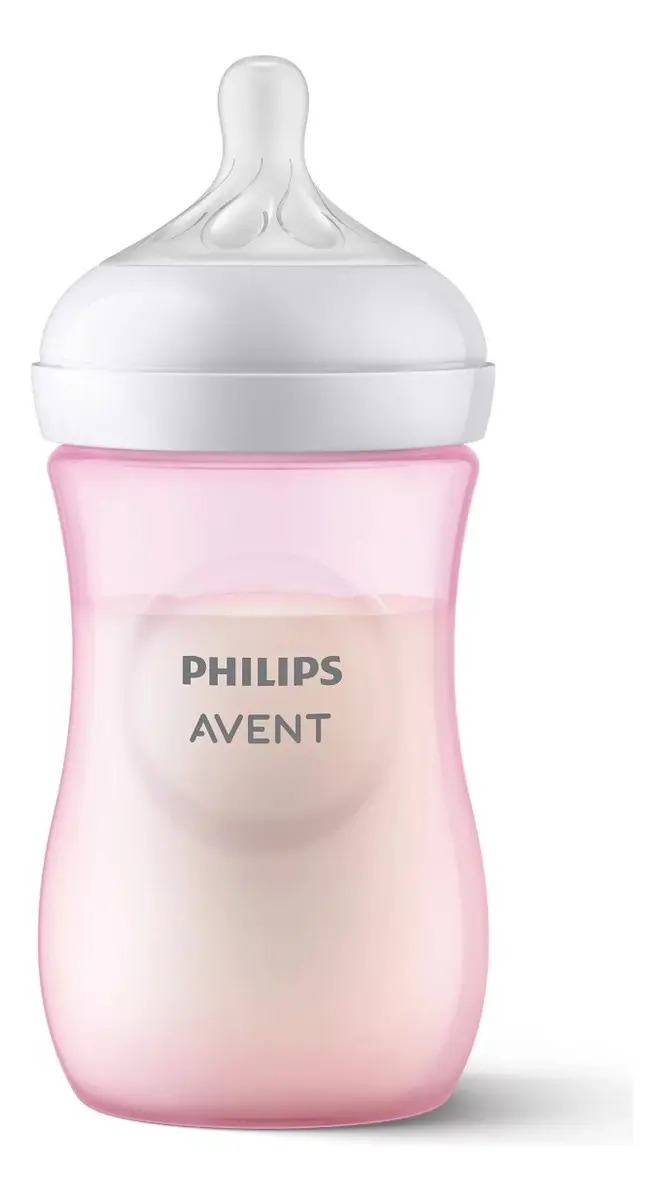 Mamadeira Pétala Anticólica – Philips Avent | Rosa